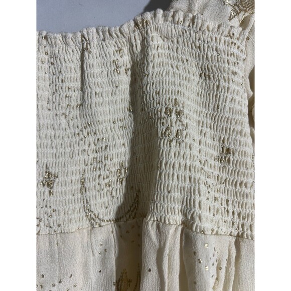 Beach Riot Dress Woman's L Virgo Celestial Babydoll Empire Waist Tie Balletcore - Picture 7 of 9